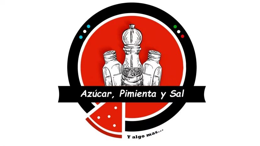 Azúcar pimienta y sal