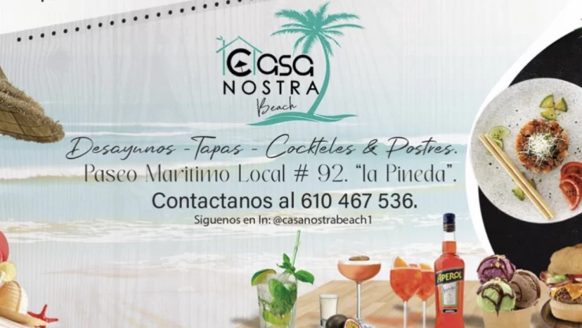 CASA NOSTRA BEACH LA PINEDA